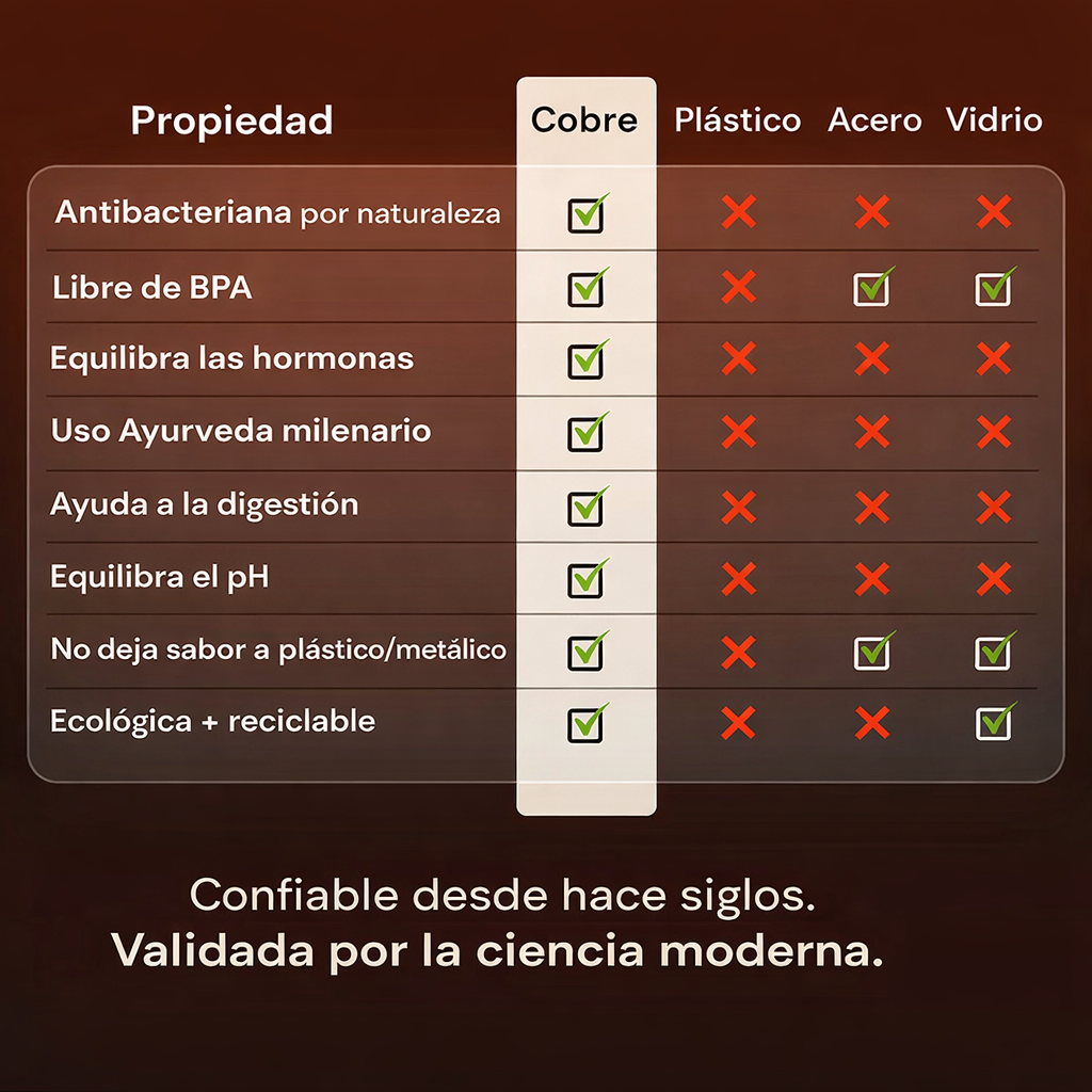 Cuprana™ Agua Viva De Cobre