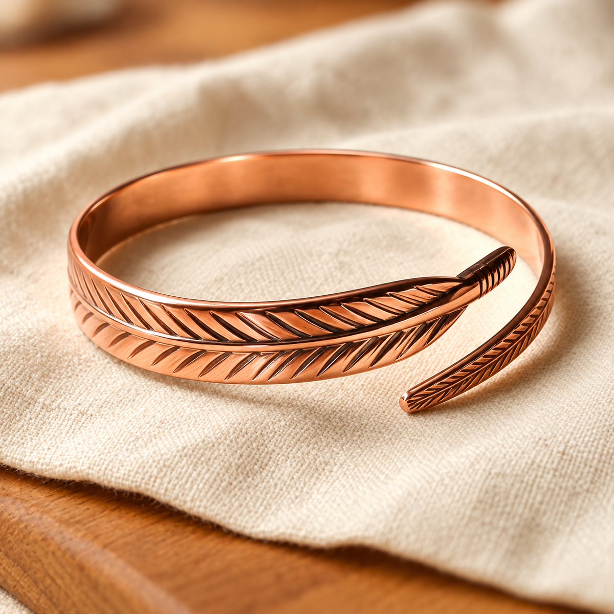Brazalete de Cobre Raíz