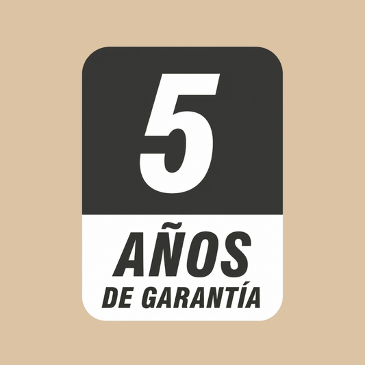 5 AÑOS DE GARANTÍA